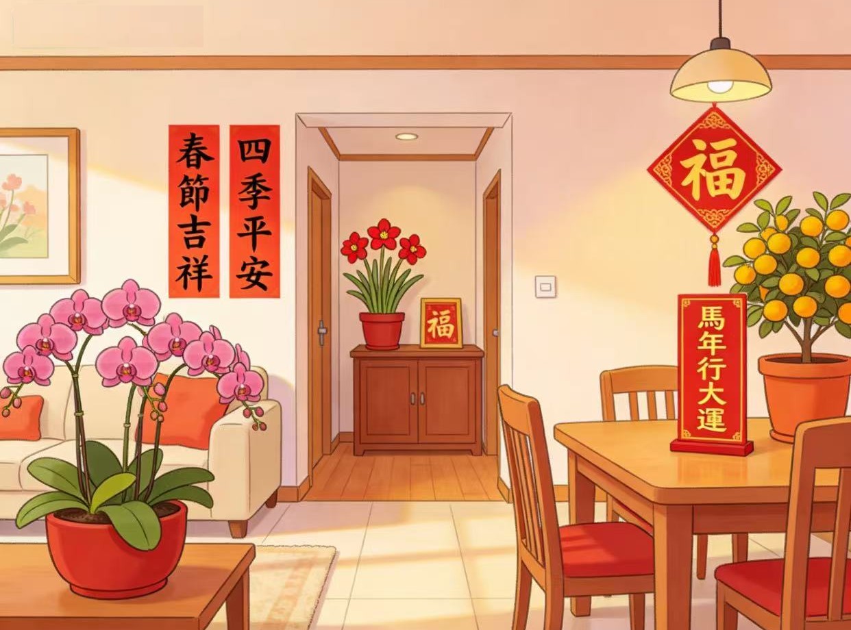 風水年花、桃花：顏色、擺放方位、禁忌